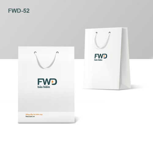 TÚI GIẤY TRẮNG ( 5 CÁI )