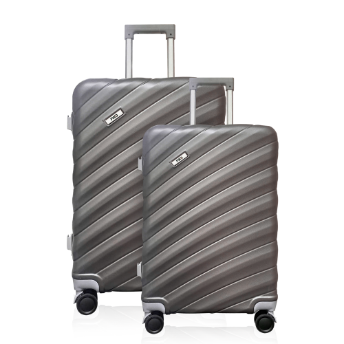 VALI THỜI TRANG XÁM SIZE 24 (LOẠI 2 DÂY KÉO)